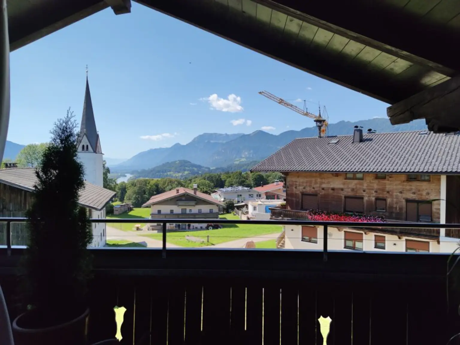 Modernes Penthouse mit Garten und Blick über das Inntal!