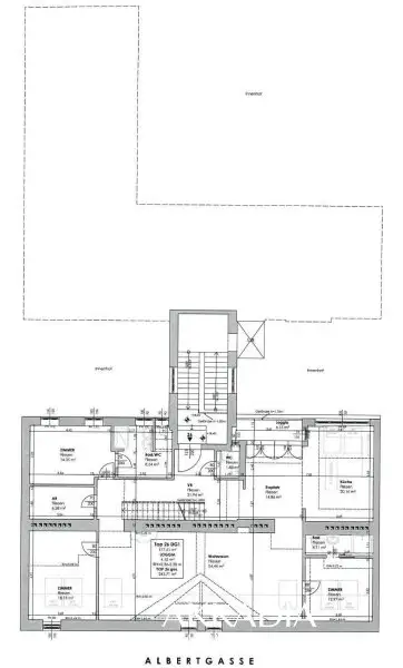 Albertplatz I Penthouse in Toplage