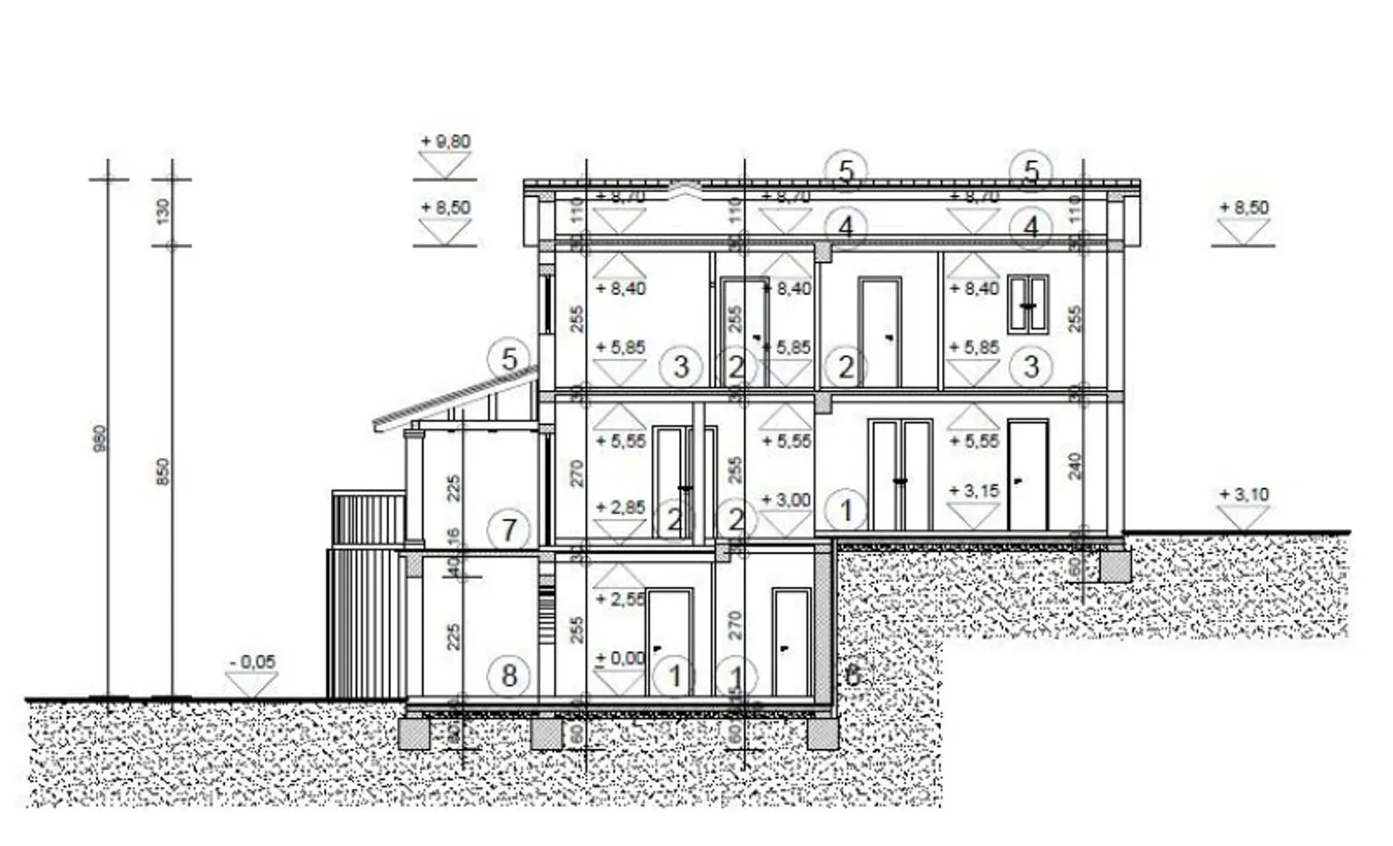 Baugrundstück mit projektiertem Haus in Matulji-Rukavac (Opatija / Kvarner Bucht / Kroatien) zu verkaufen!