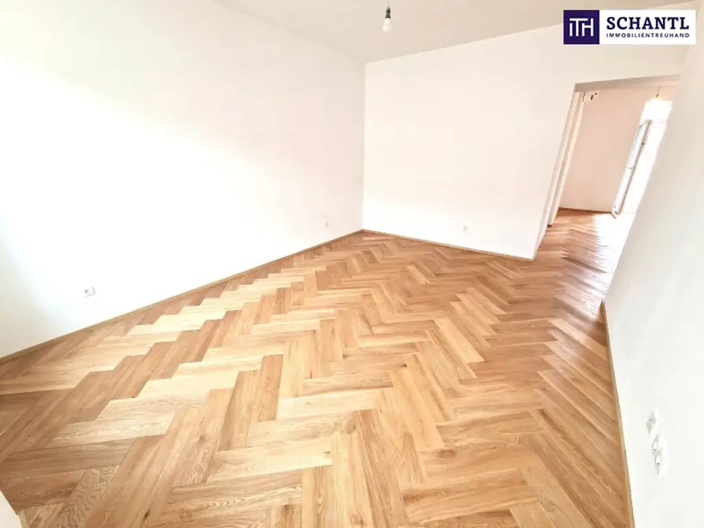 ***Altbau trifft Dachgarten – Stilvolle 3-Zimmer-Wohnung mit großer Terrasse  – hochwertiger Sanierung + Klimaanlage & Luftwärmepumpe***