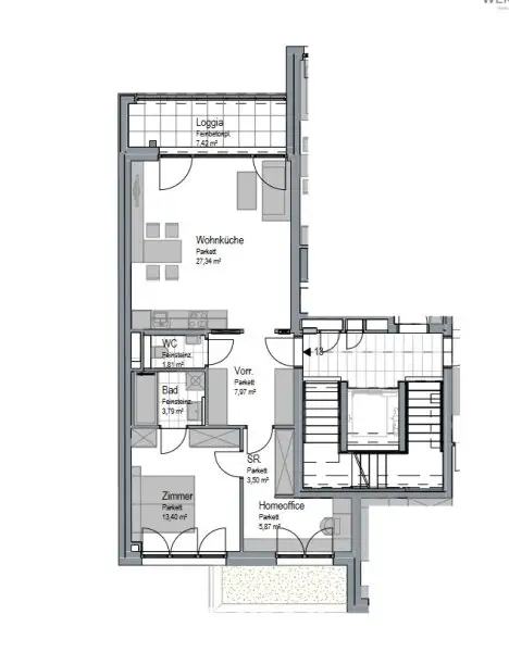 NEUBAUWOHNUNG MIT STIL, EFFIZIENZ UND ZUKUNFTSPERSPEKTIVE! PROVISIONSFREI!