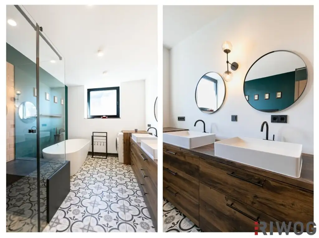 Altbau-Chic im Dachgeschoss | 3-Zimmer Balkonwohnung mit Klimaanlage und Fußbodenheizung