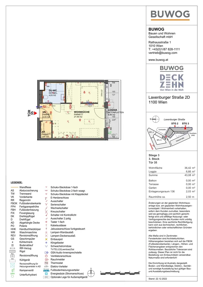 Moderner Neubau - Singlewohnung mit Freifläche, provisionsfrei mit gratis Jahreskarte Wr. Linien