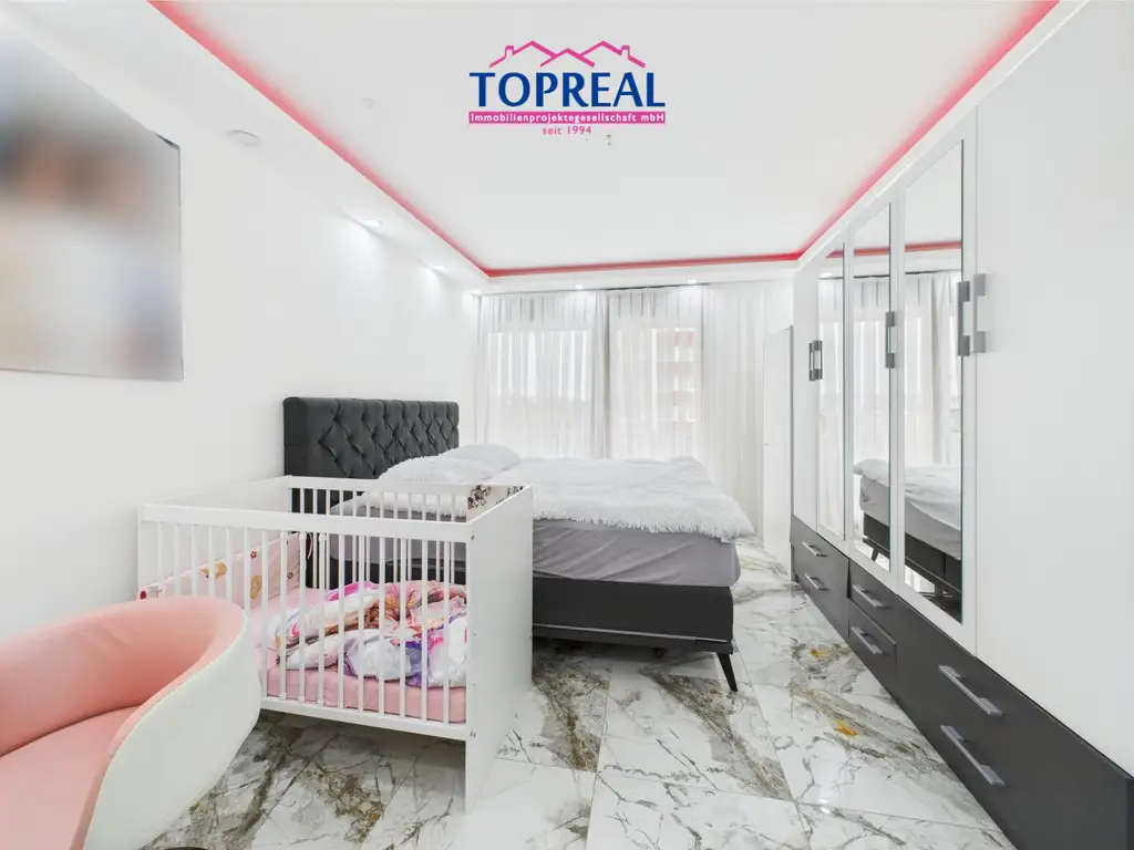 MODERNE 3-Zimmer-Wohnung  in bester Lage von Haid