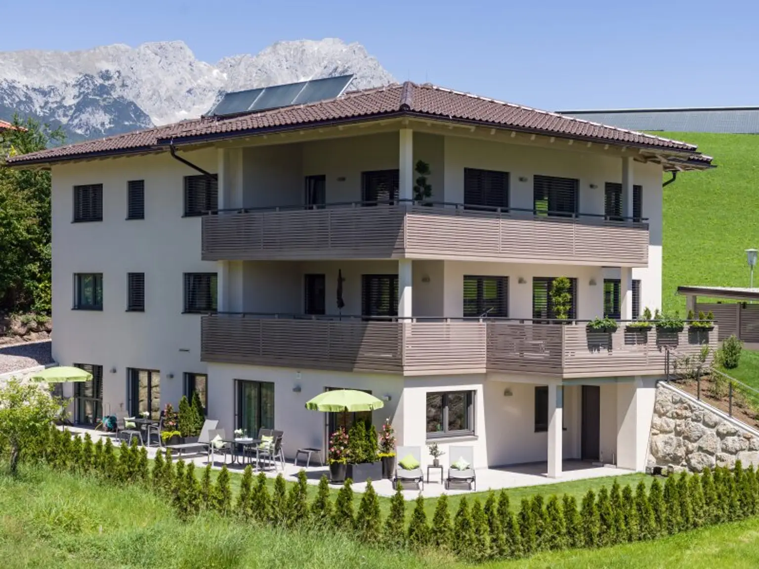 Luxuriöse Gartenwohnung unweit vom Skilift in Söll!