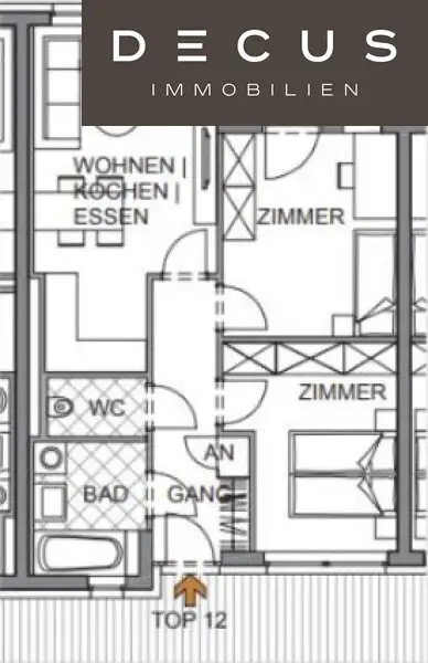 | GUT AUFGETEILT | GRAZ EGGENBERG  3 ZIMMER | MIT AUSSENFLÄCHE