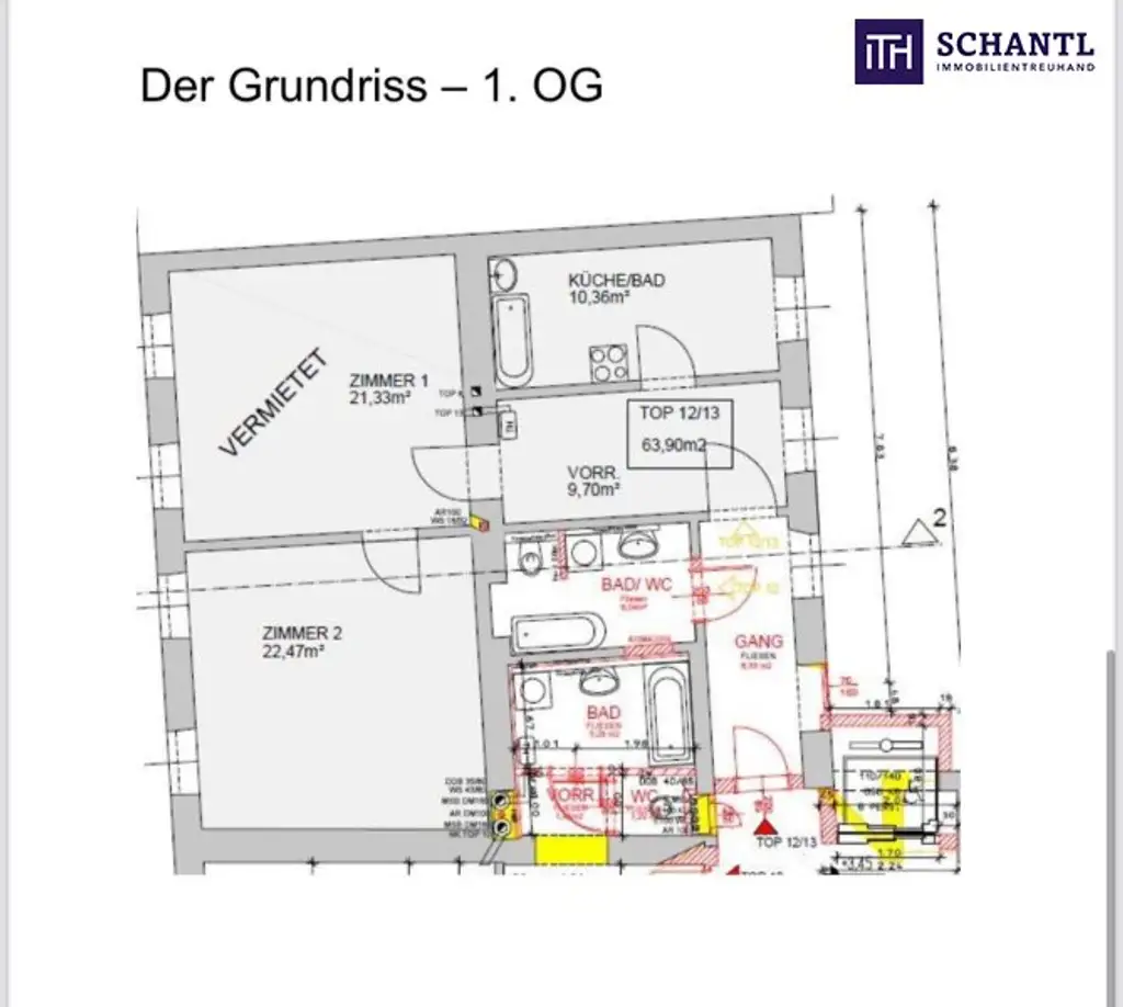 ++ Investment in Ihre Zukunft ++ Unbefristet vermietete Altbauwohnung in begehrter Lage