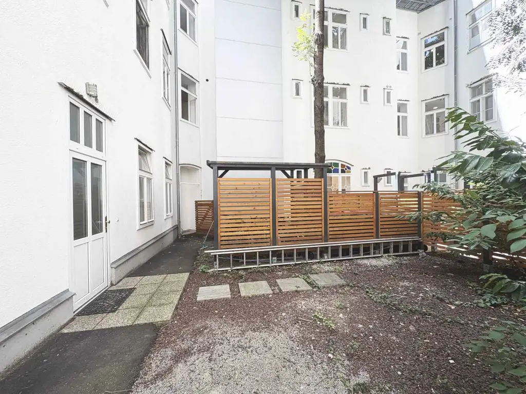 Gemütliche 2 Zimmer Wohnung mit Eigengarten
Nähe Altes AKH