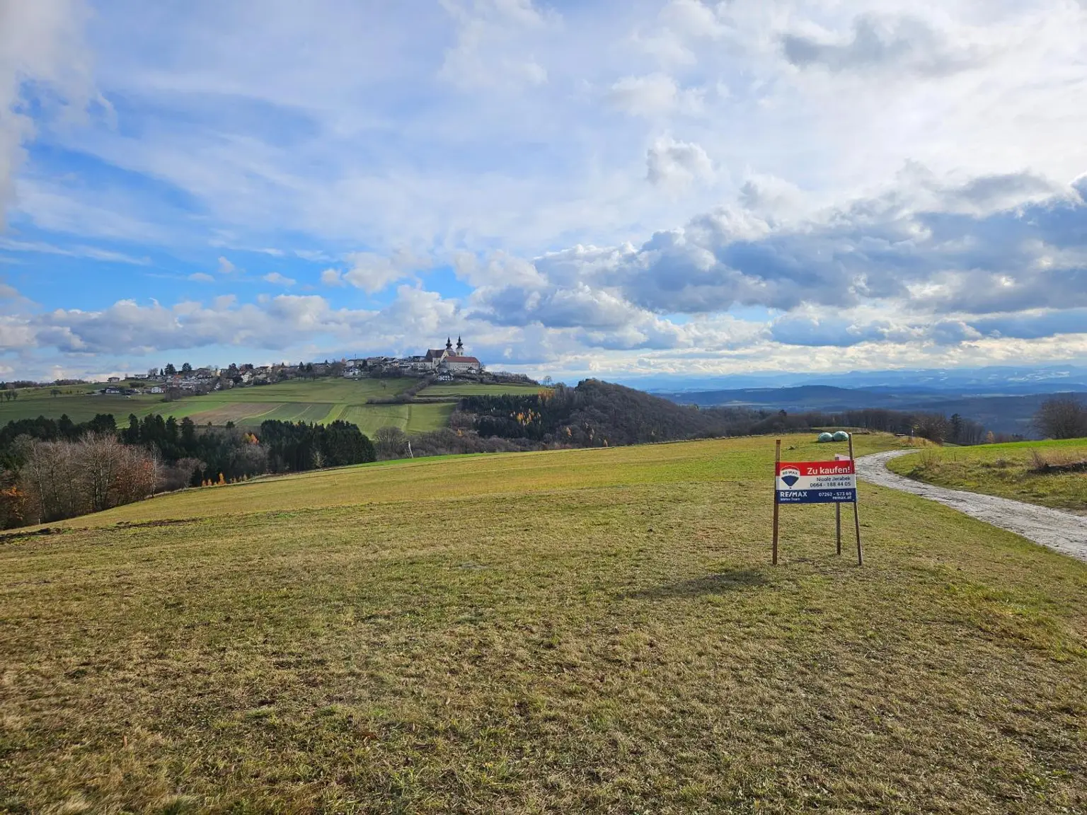 Grundstück mit Panoramablick