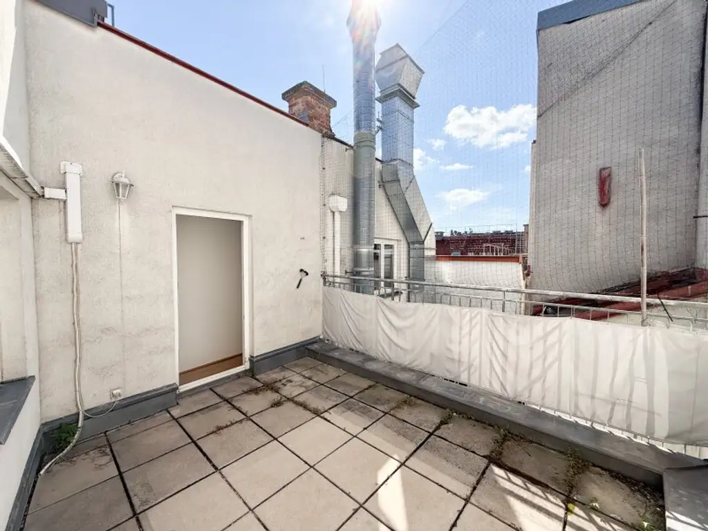 Prachtvolle 3-Zimmerwohnung in 1070 Wien mit Terrasse zu vermieten