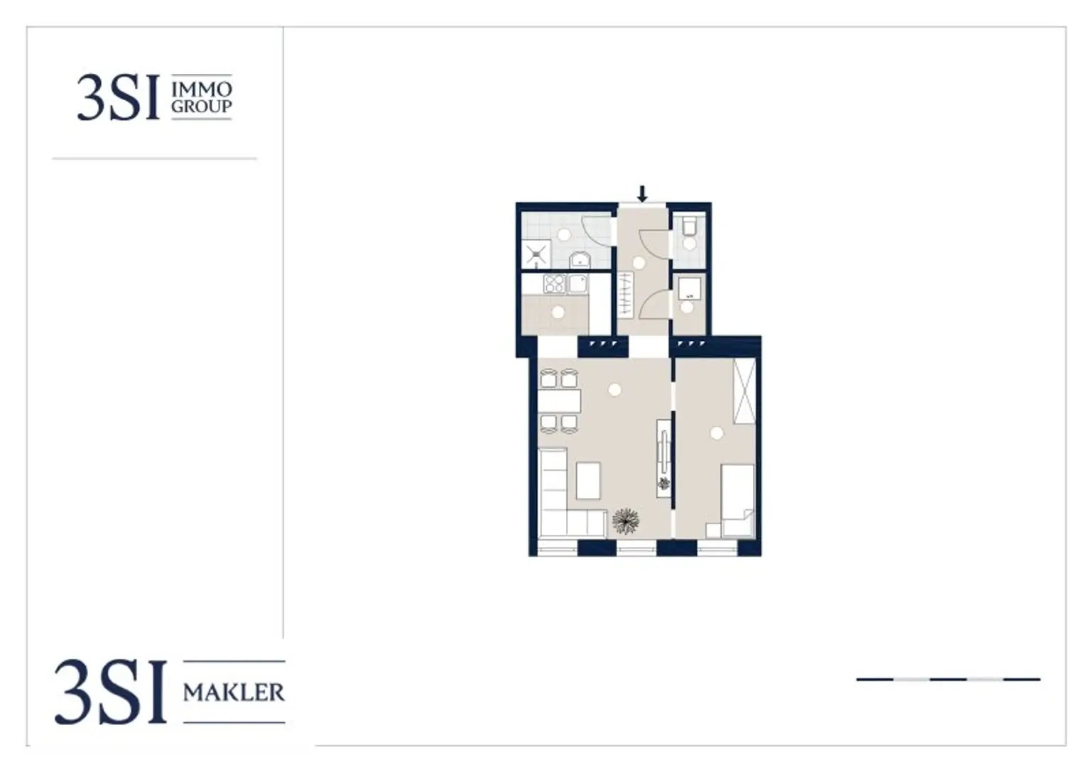 Erstklassig – 2-Zimmer-Erstbezug im stilvollen Altbau
