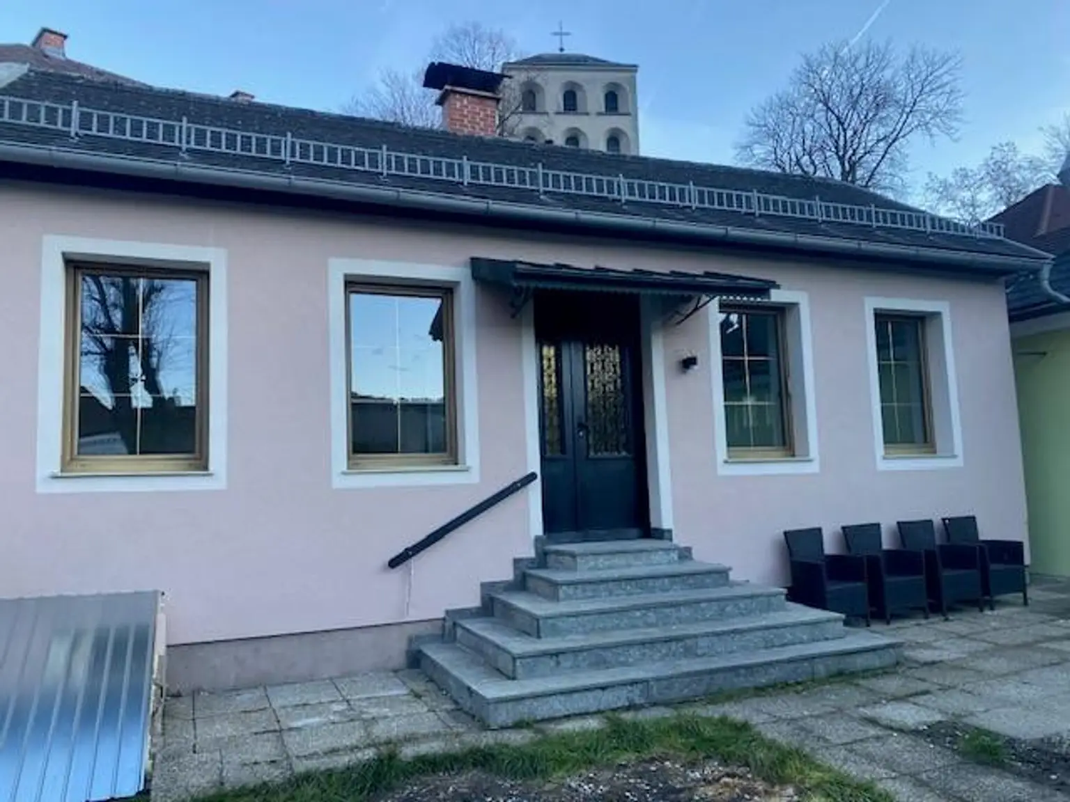 Hausansicht, Eingang