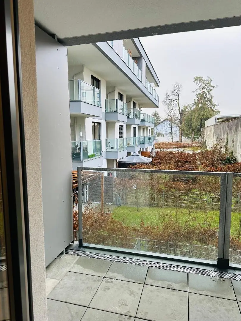 Loggia Aussicht Innenhof