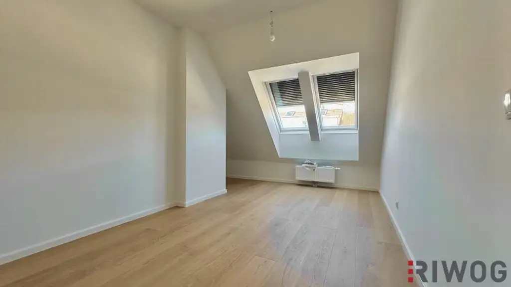Neubau DG-Terrassenwohnung in Ruhelage | PKW-Stellplatz | 3 Min. zum Kutschkermarkt und zur U6 | 2 Min. zum Aumannplatz