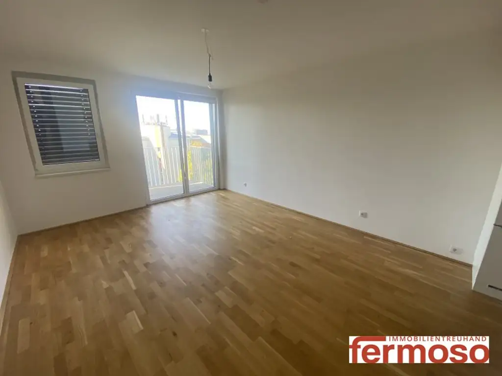 Moderne 2-Zimmer-Wohnung mit Balkon – kompakter Grundriss & helle Räume