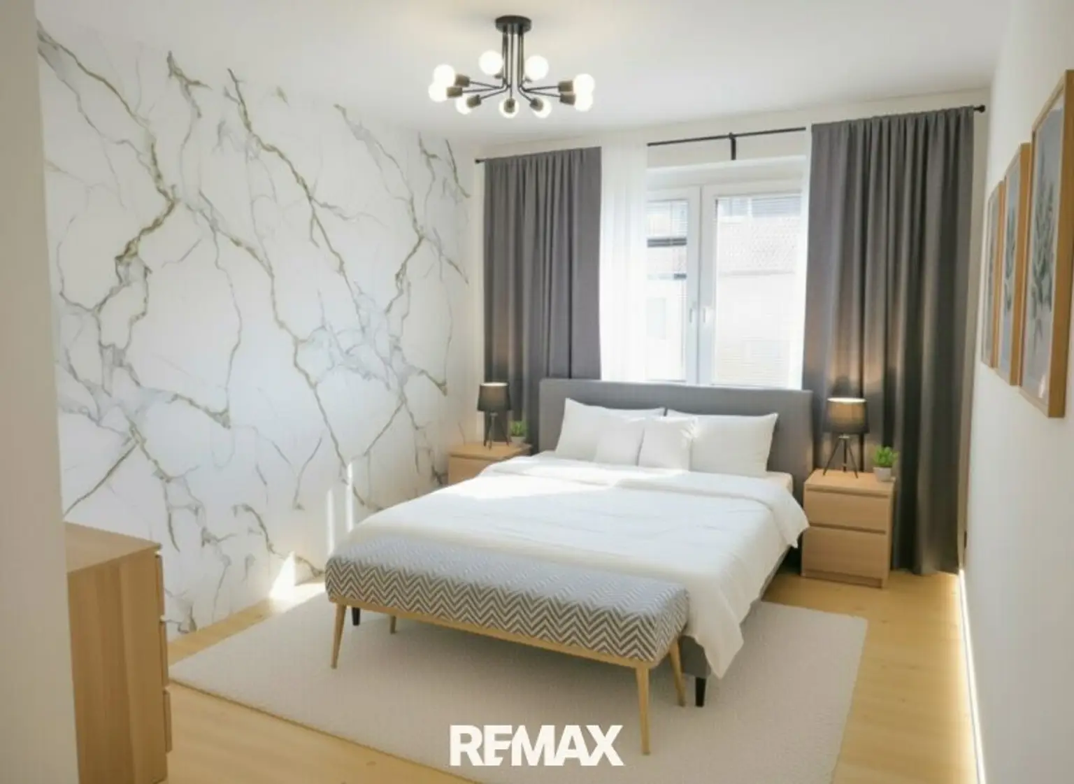 Schlafzimmer 1, Einrichtungsvorschlag KI-unterstützt