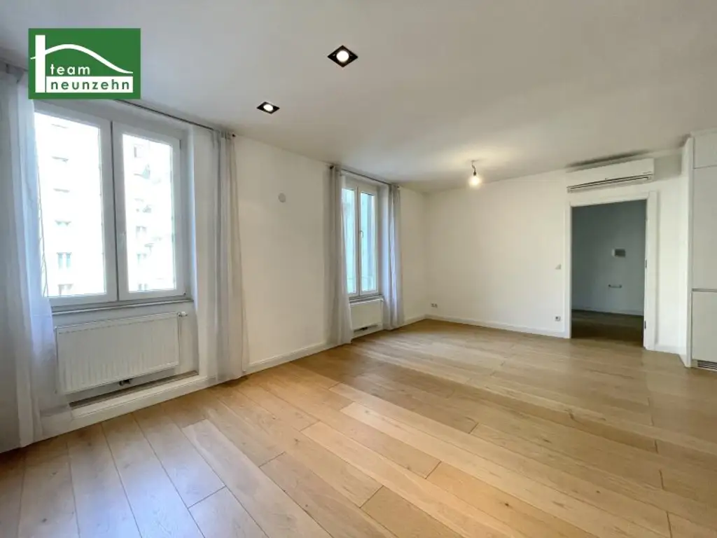 Klimatisierte Wohnung in Hofruhelage am Hohen Markt mit Stellplatzberechtigung! 2 Bäder und Balkon!
