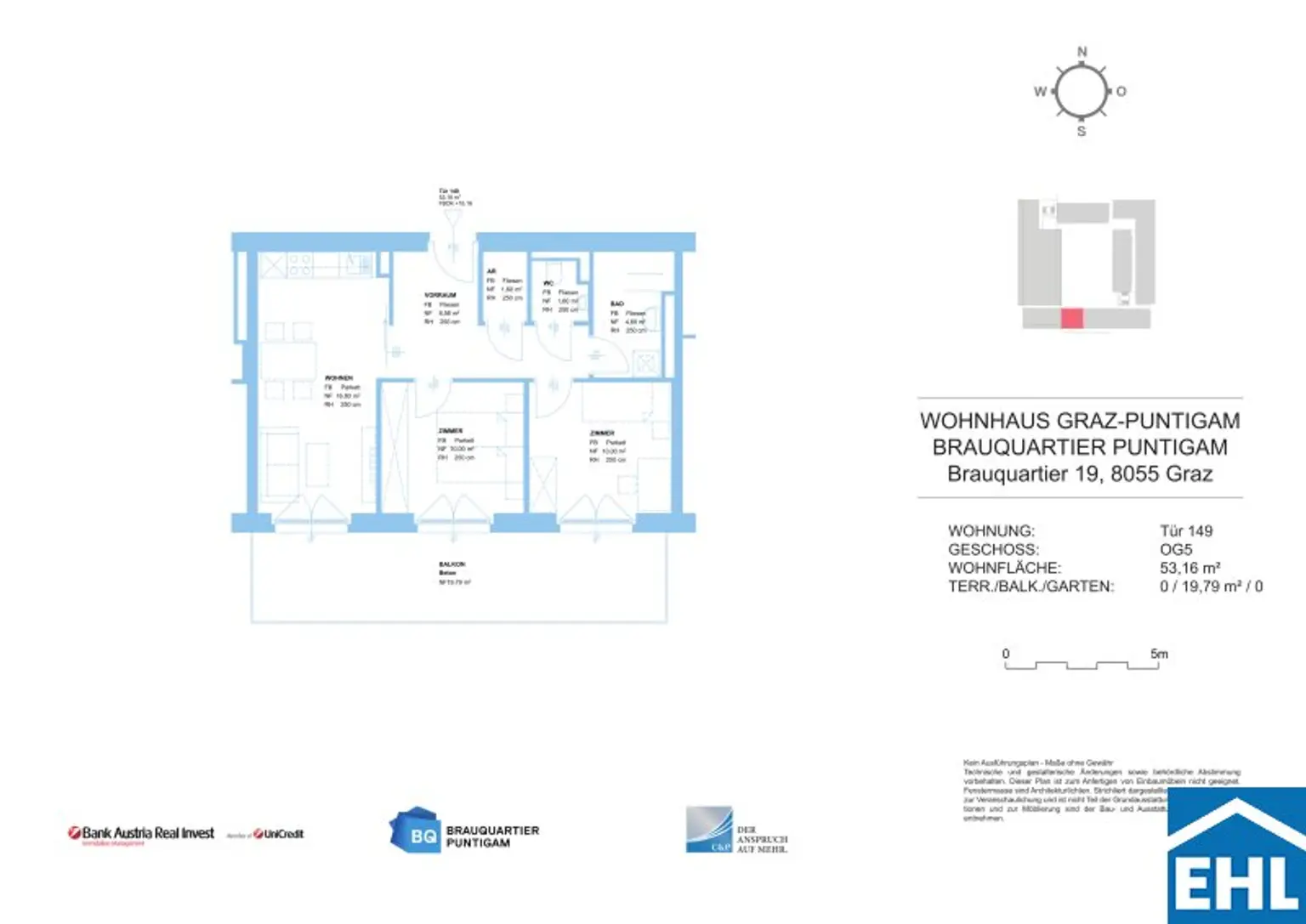 Citynah & naturnah – hochwertiges Wohnen im Brauquartier Graz- "Ab 1.1."