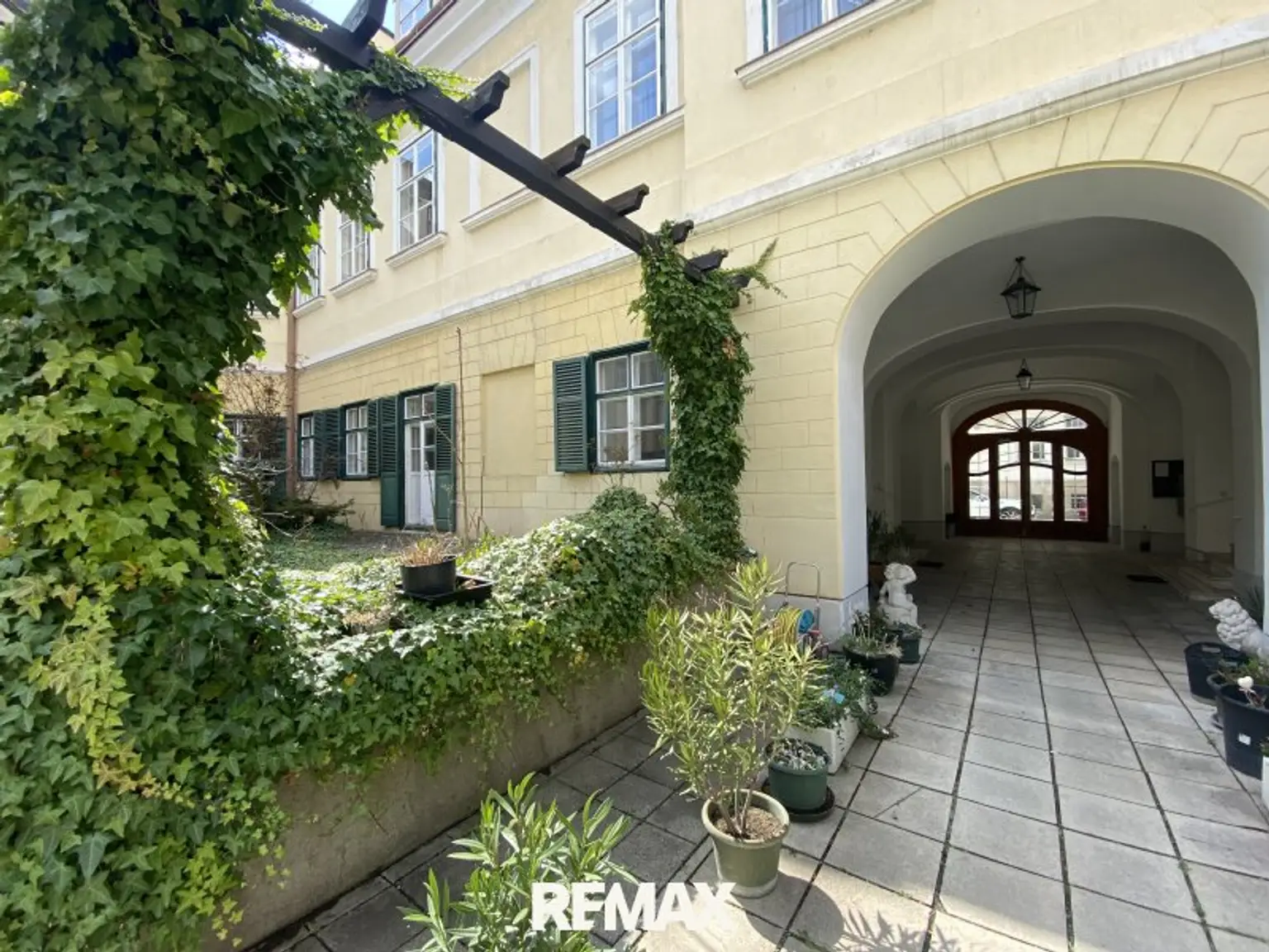 Garten der Wohnung