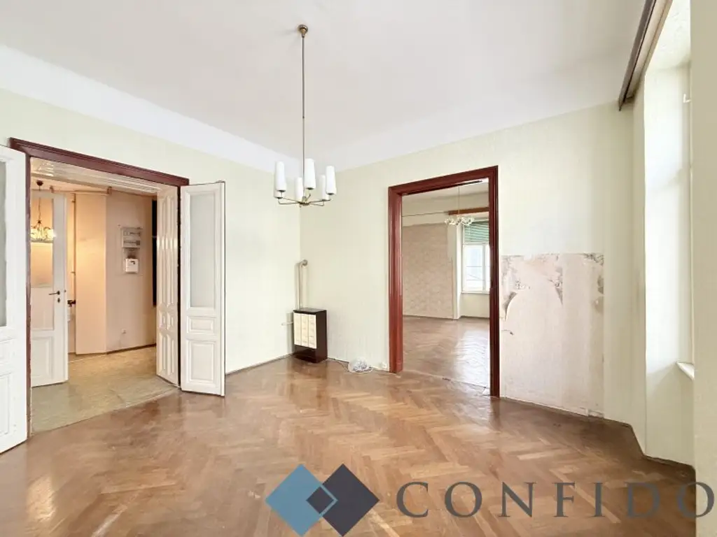 Sanieren nach eigene Vorstellungen - 3 Zimmer Altbauwohnung in der Kaiserstraße!