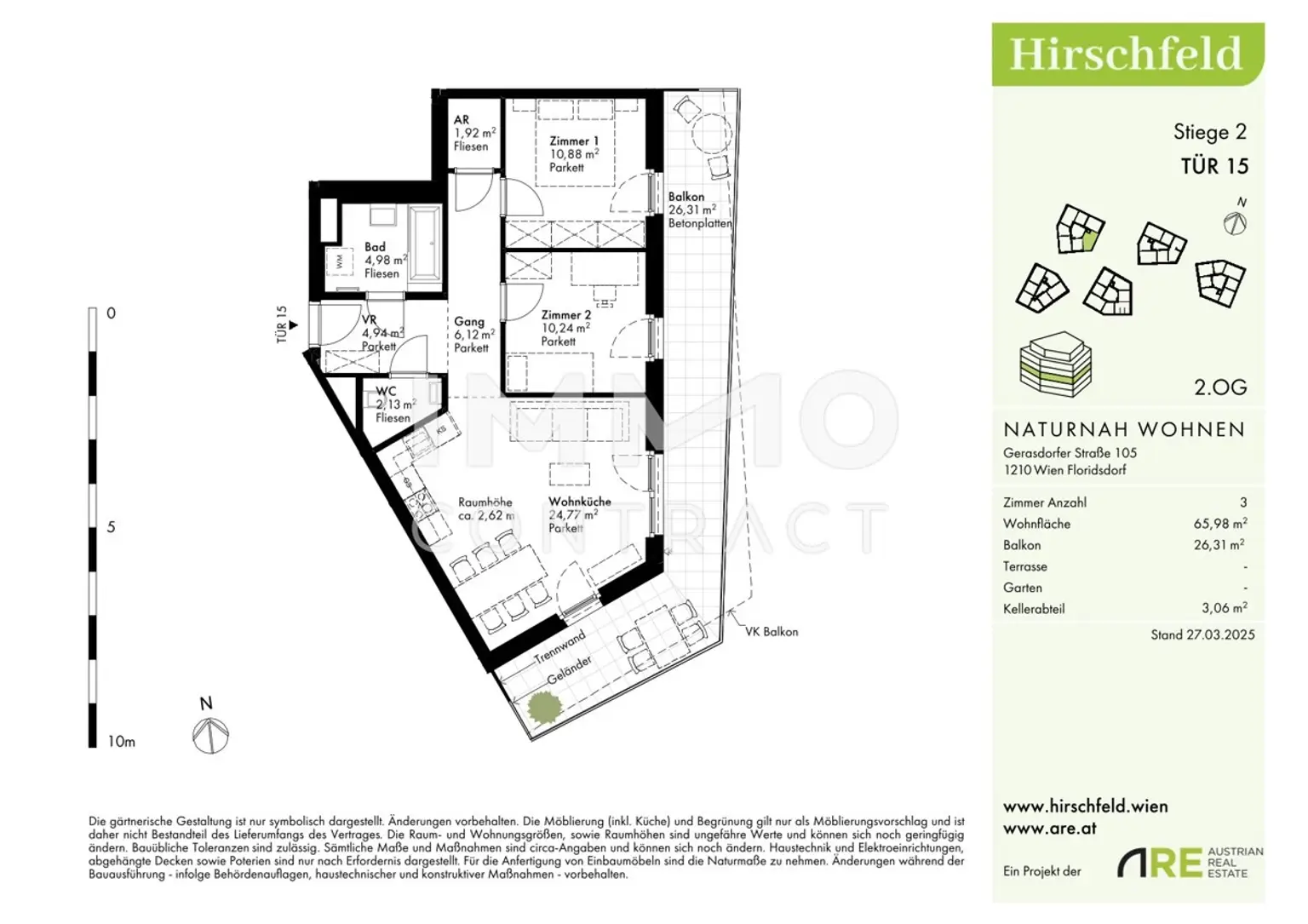 Hirschfeld - Geradorfer Straße: 3 Zimmer Wohnung Erstbezug und provisionsfrei MEGA PREIS