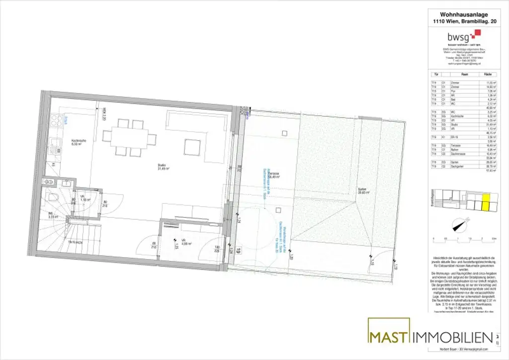 *Ende 2026* Provisionsfreie 3-Zimmer Stadthaus mit bis zu 3,1 m Raumhöhe!