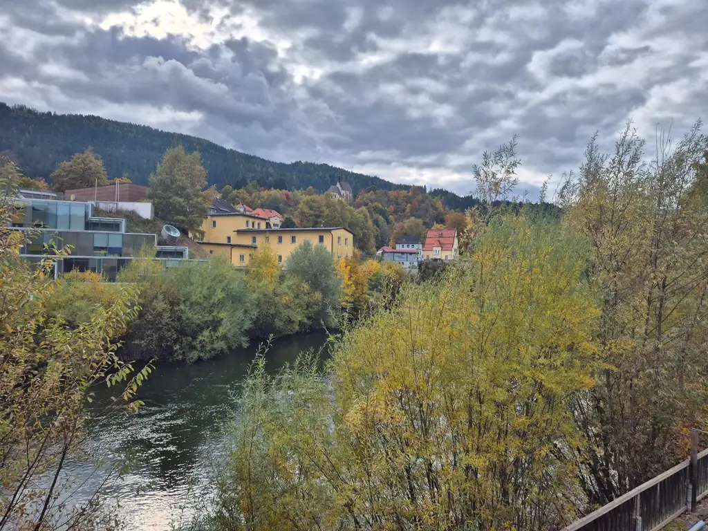 Zentrale Wohnung mit Mur- und Schlossblick in 8850 Murau