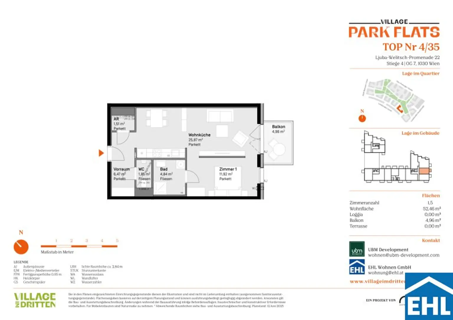 Attraktives Investment im 3. Bezirk: PARK FLATS für Anleger