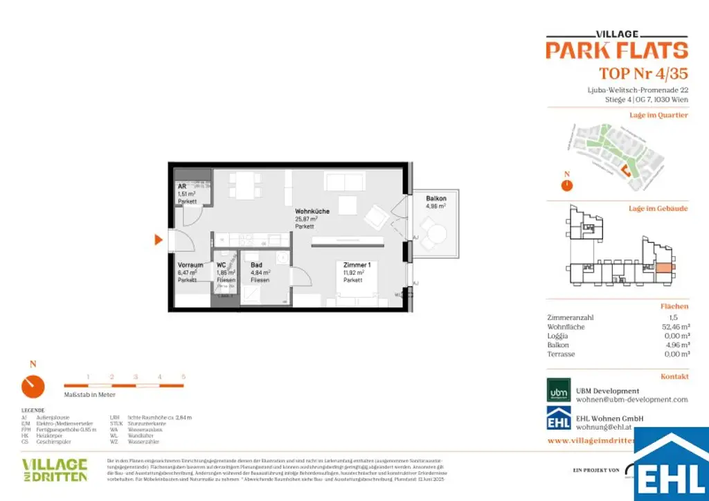 Attraktives Investment im 3. Bezirk: PARK FLATS für Anleger