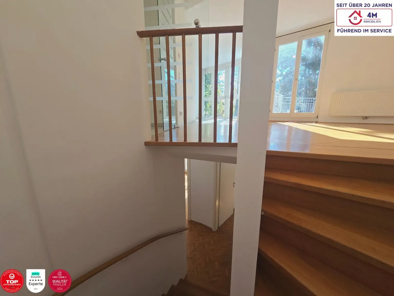 Exklusive Garten-Maisonettewohnung mit  2 Terrassen  und Garage am Küniglberg 🏡