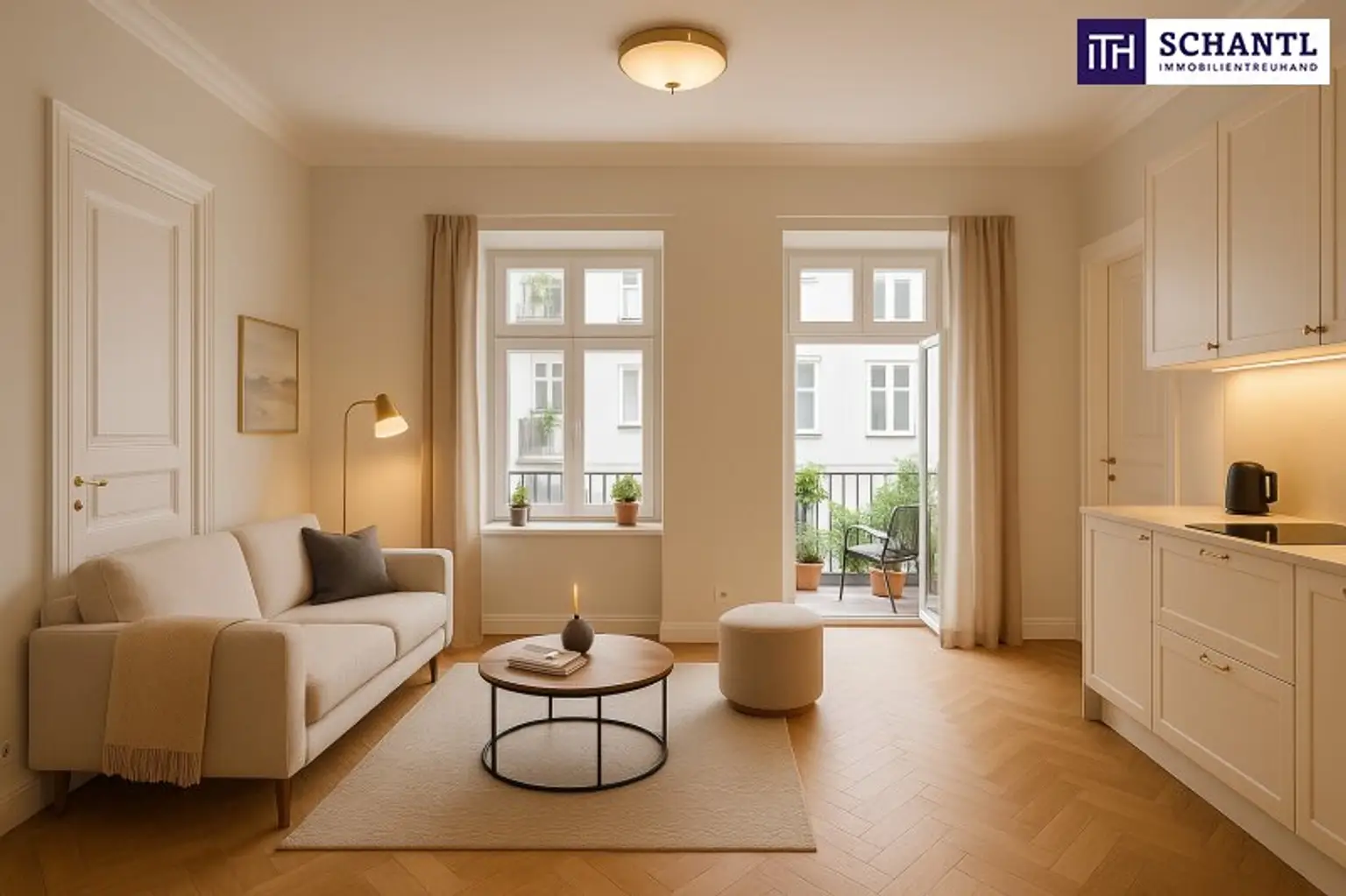 ++ AUGARTEN-IDYLLE direkt vor der Haustüre ++ Erstbezug nach hochwertiger Sanierung + Balkon + ruhige Innenhoflage