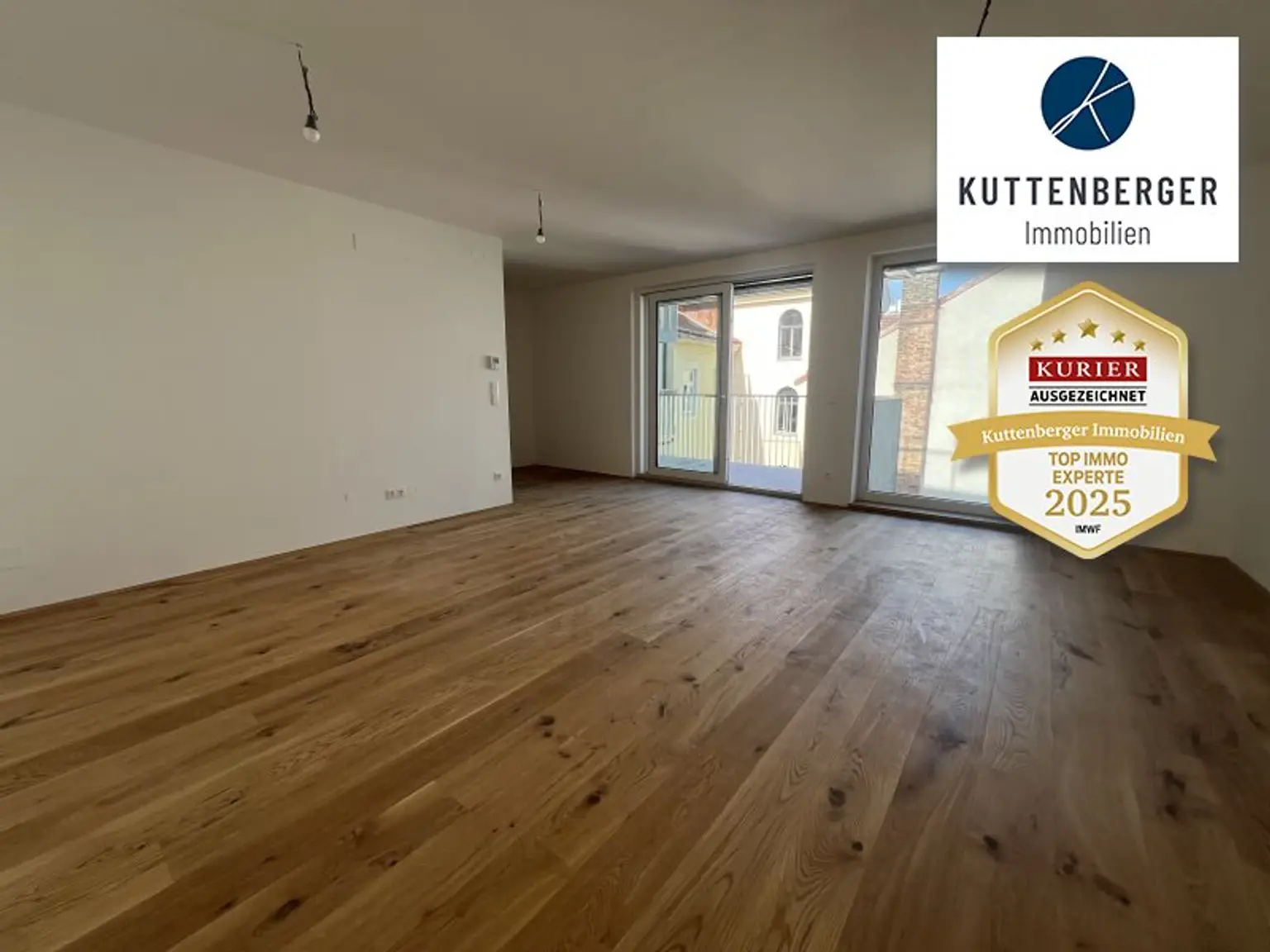 *Superprojekt: "Über den Baumwipfeln" Top 43  Erstklassige 3-Zimmer Wohnung mit Blick auf die Kastanienbäume + Balkon