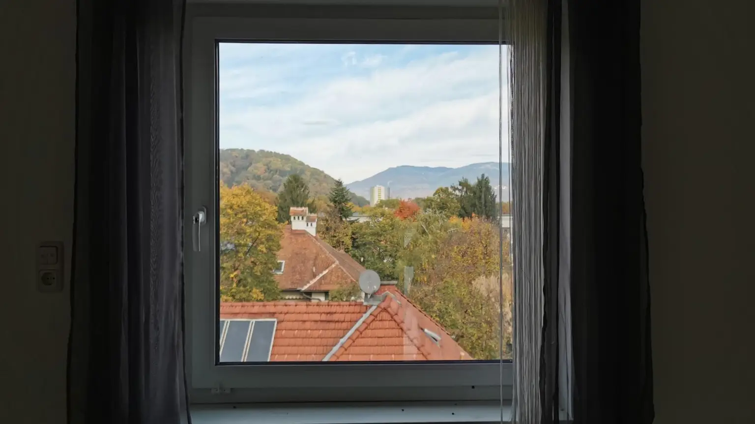 Ausblick Zimmer 2