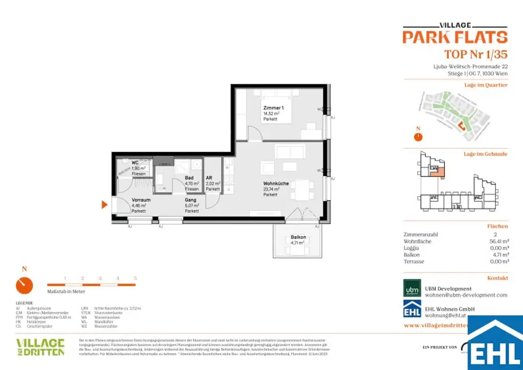 Attraktives Investment im 3. Bezirk: PARK FLATS für Anleger
