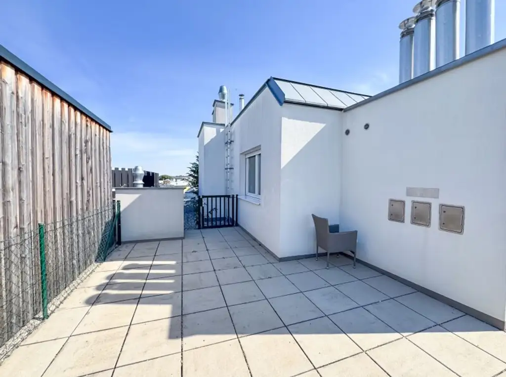 Exklusive 3-Zimmer-Maisonette mit traumhafter Terrassenfläche im Zentrum von Schwechat