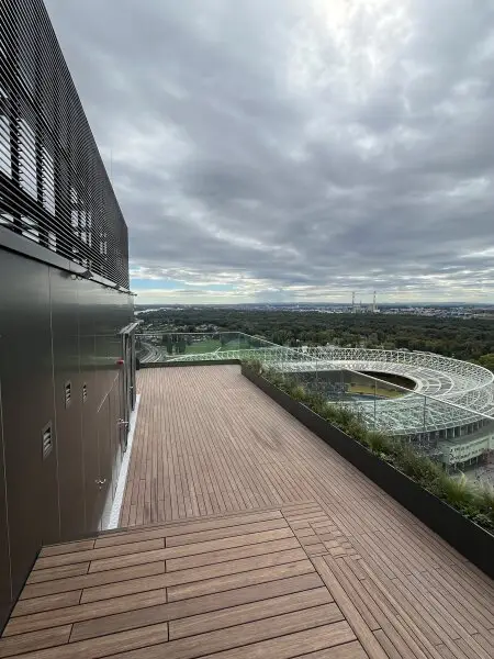 Grünblick über den Prater! Hypermoderes 2 Zimmer Terrassen-Appartment mit traumhafter Aussicht!