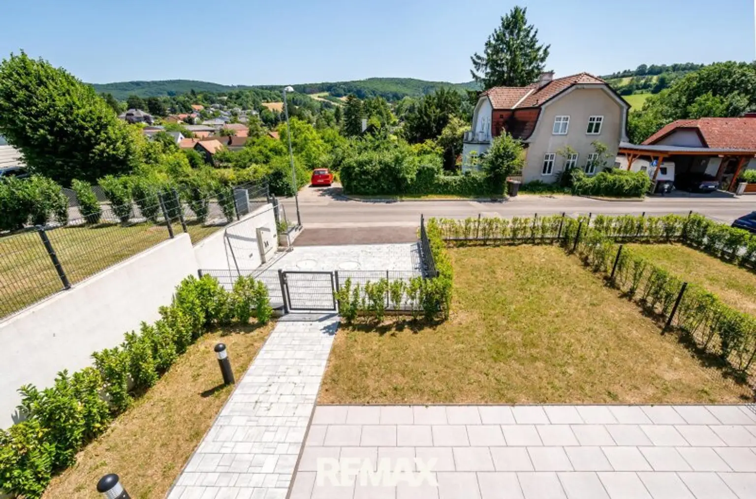 Blick auf den Garten