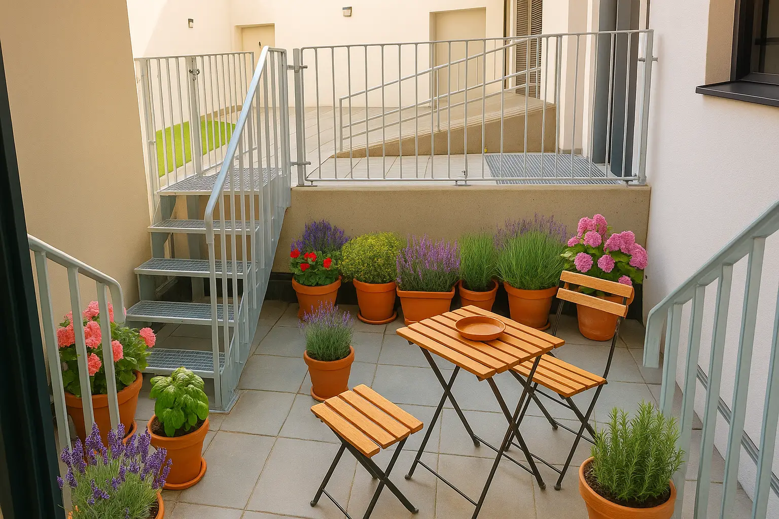 Erdgeschoß!  2-Zimmer-Wohnung mit Terrasse! – urban & naturnah in Penzing