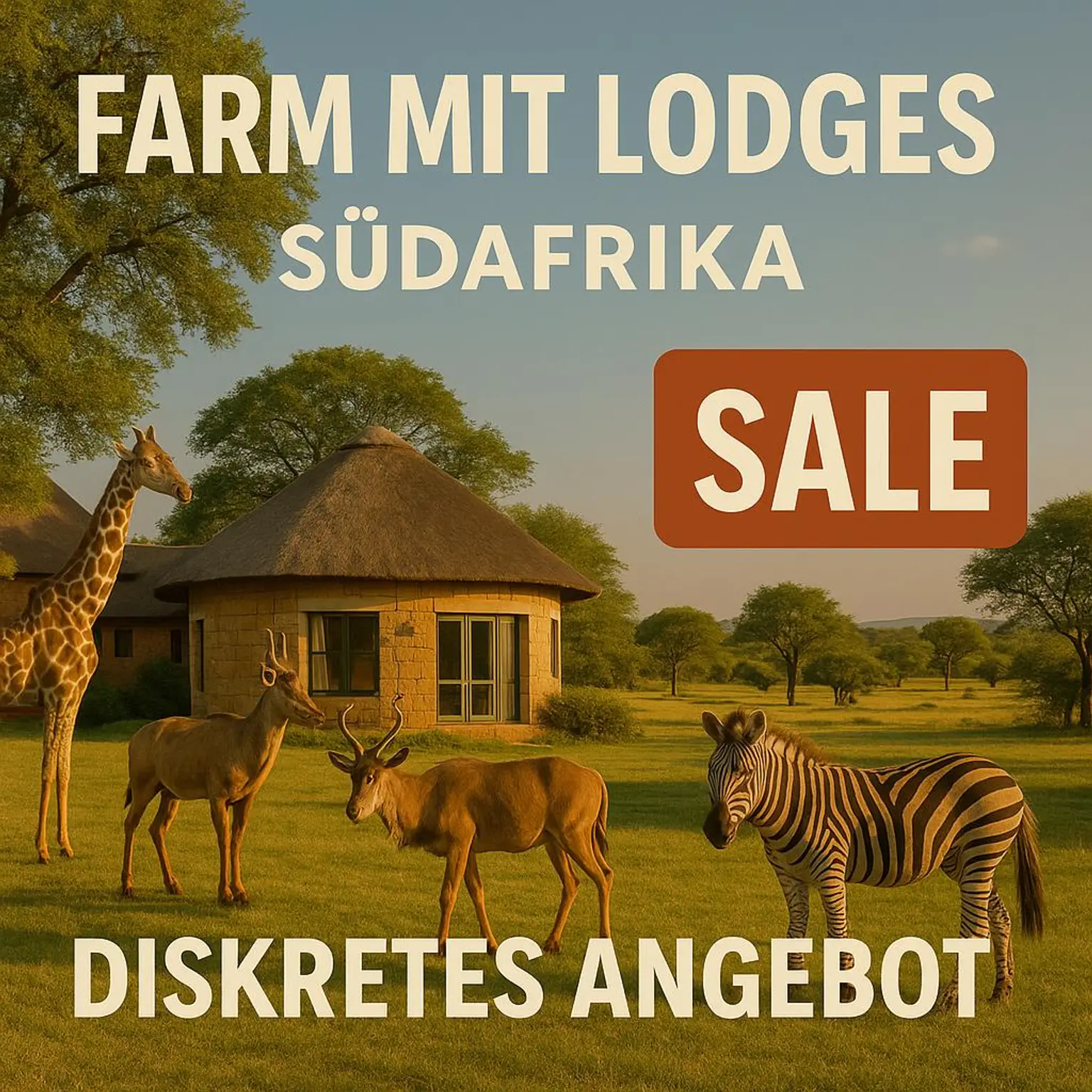 Südafrika Farm mit Lodges Angebot (Symbolfoto)