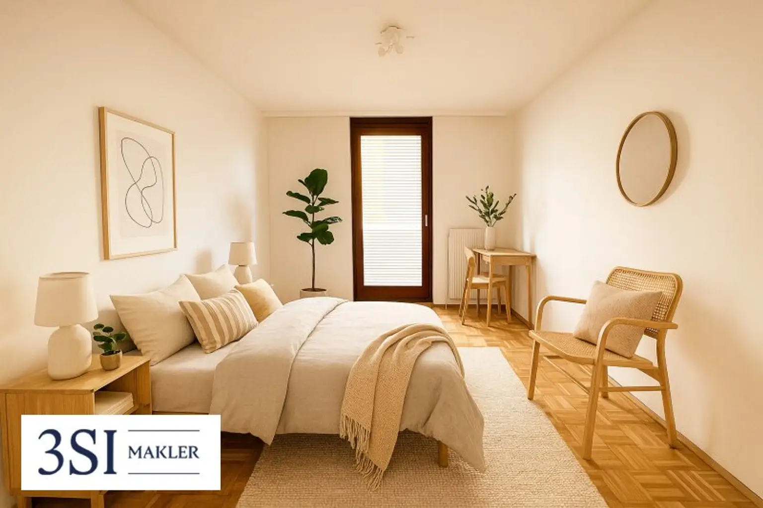 Charmante 2,5-Zimmer-Wohnung mit Blick in den idyllischen Schubertpark