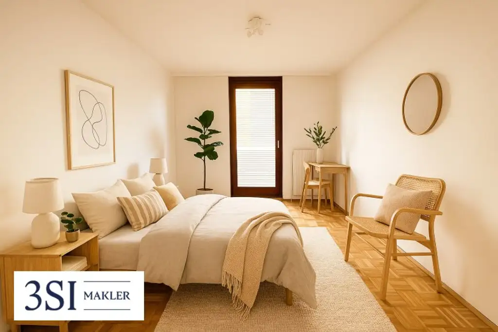 Charmante 2,5-Zimmer-Wohnung mit Blick in den idyllischen Schubertpark
