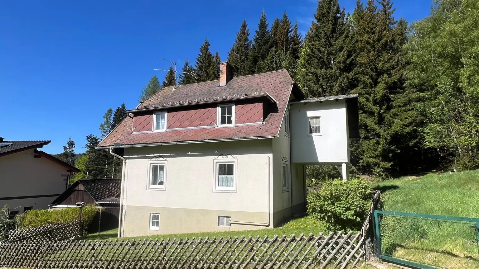 Ansicht des Hauses