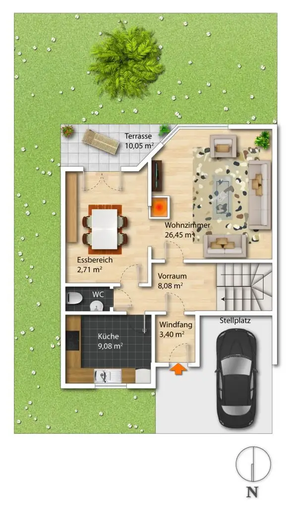 Familientraum in Mauerbach: Reihenhaus mit Garten, Terrasse & Potenzial