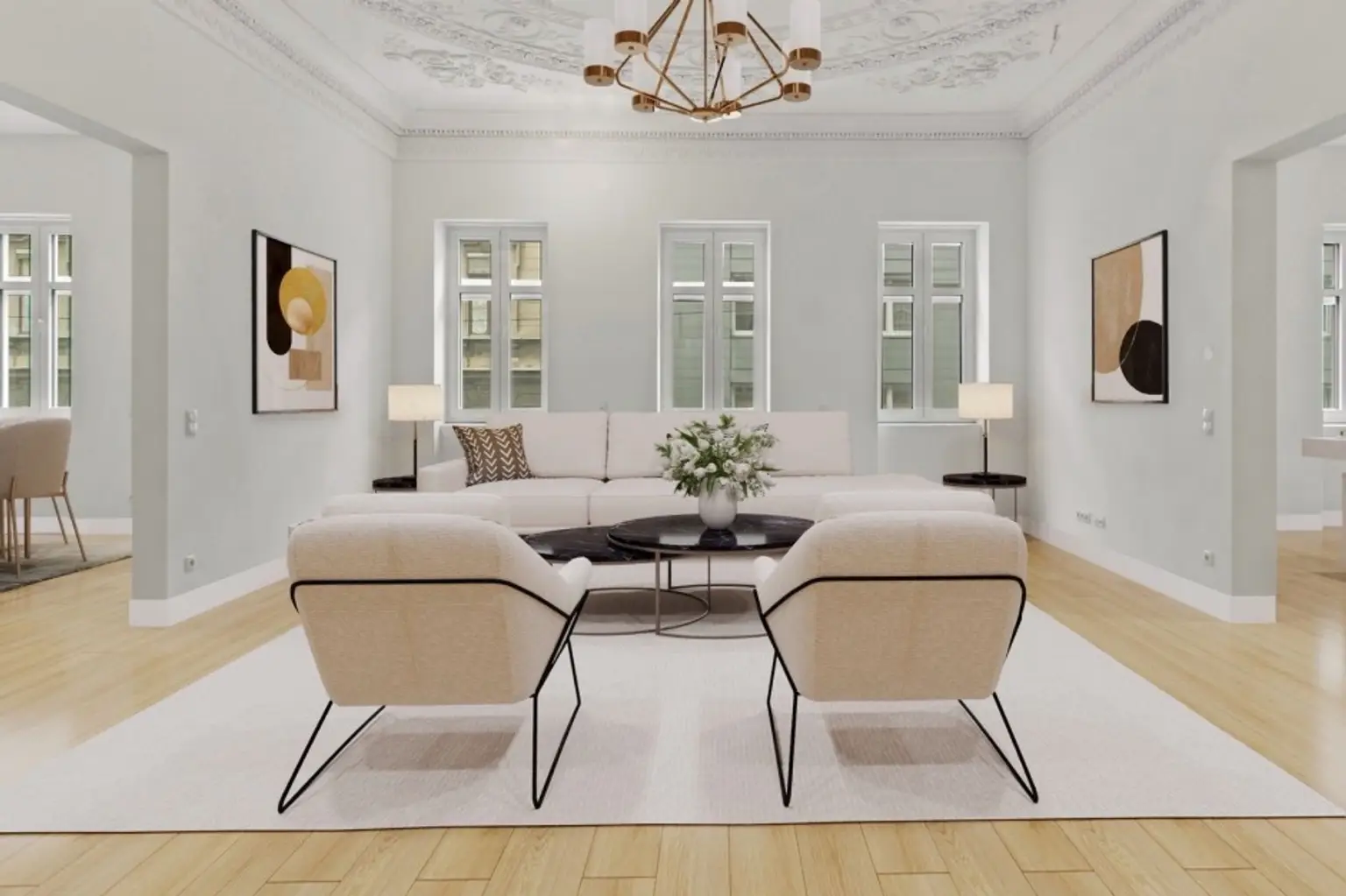 Top4 vis2 | ++ Exklusive Rarität ++  Traumhafte Wohnung mit historischem Charme | Prima Service Immobilien