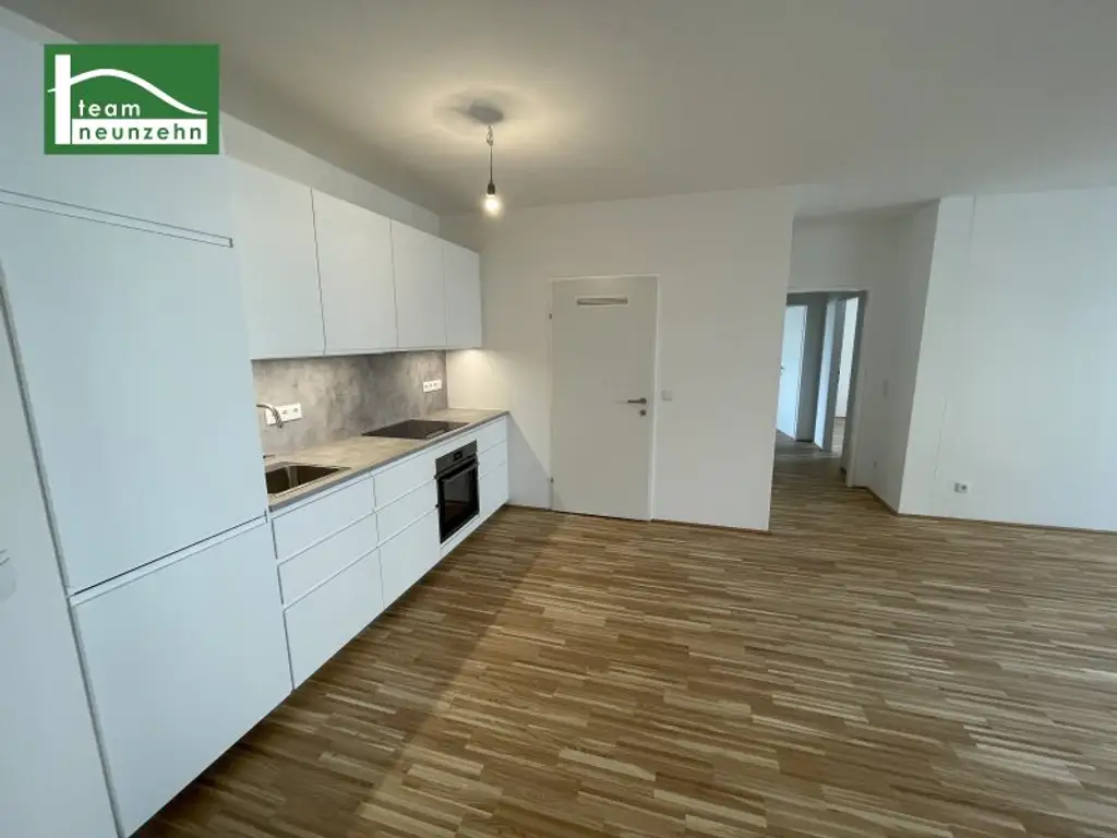 FLAIR City living - Moderne Wohnung mit großen Zimmern und Abstellraum nahe S-Bahn Atzgersdorf in toller Anlage! Ab Jänner 2026!