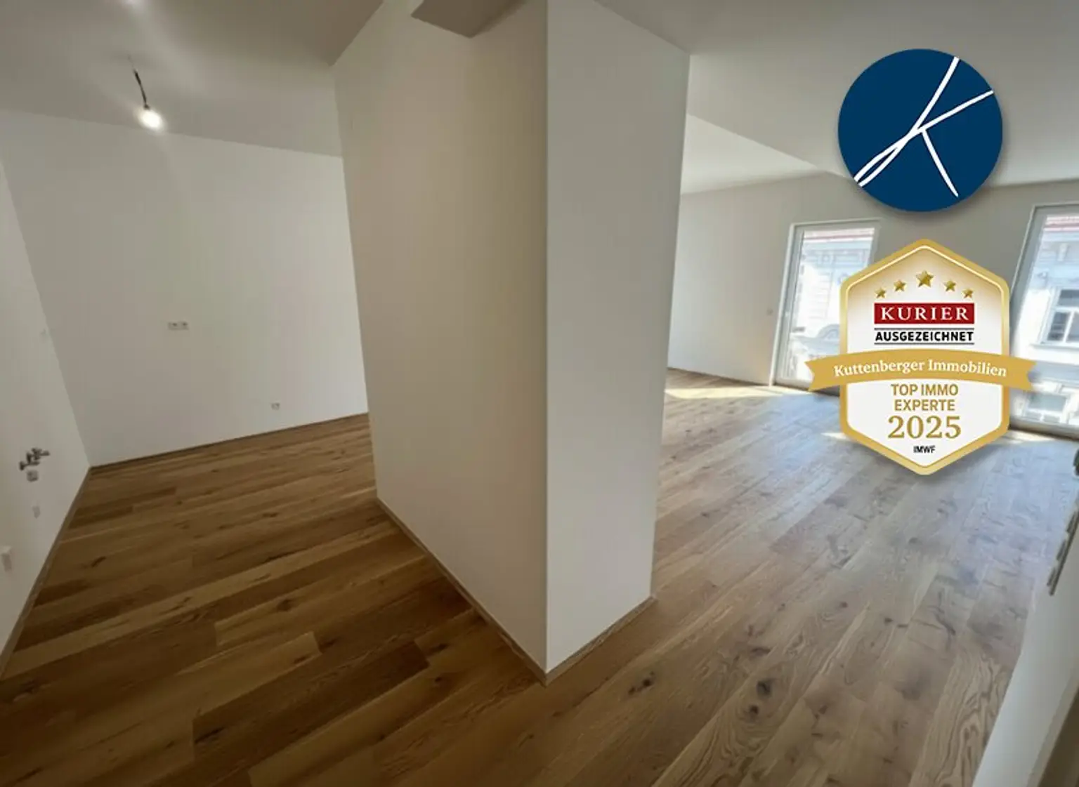 *Superprojekt: ''Über den Baumwipfeln" TOP 49 kreisförmig begehbar *MIT ZWEI TRAUMHAFTEN WEST-LOGGIEN*