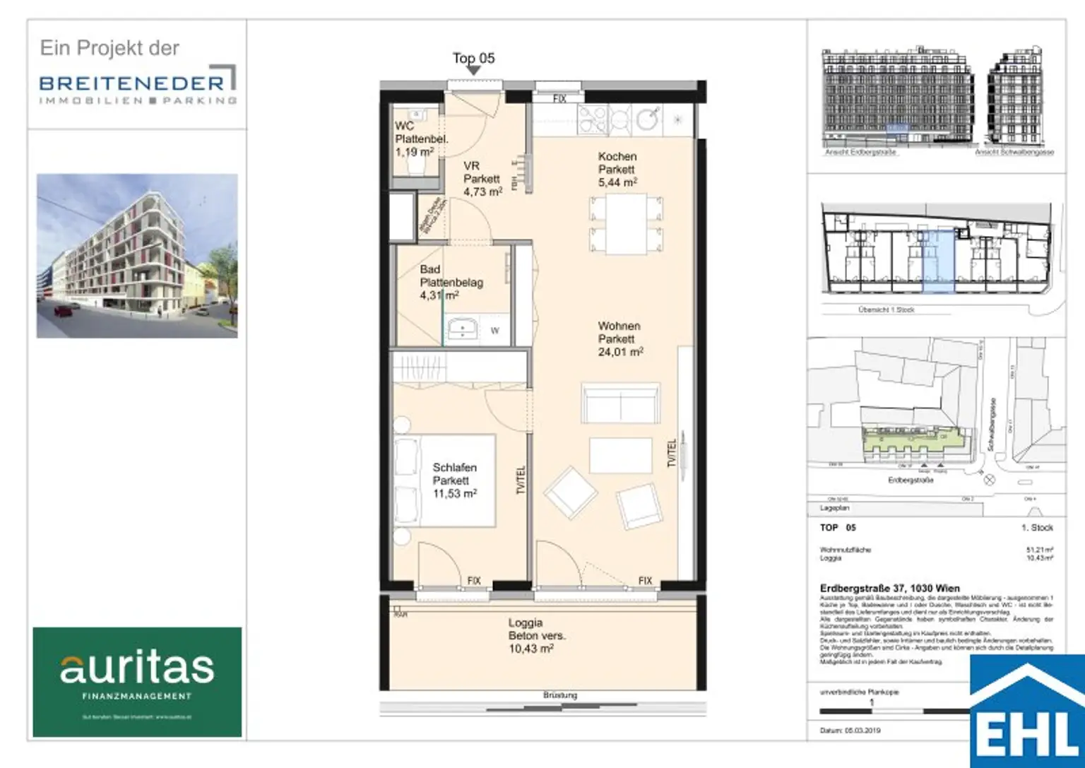 Geräumige 2-Zimmer-Wohnung in zentraler Lage