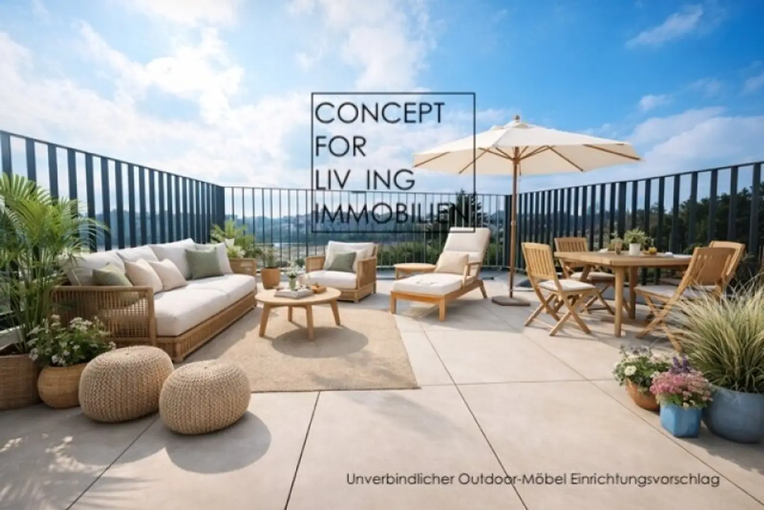 Exklusiv. Trendy. Coole Architektur. 63m2 Dach-Terrassen-Maisonette. Garage. Beziehbar: ab FJ/SO 2026. Erstbezug. Ideale Anlegerwohnung