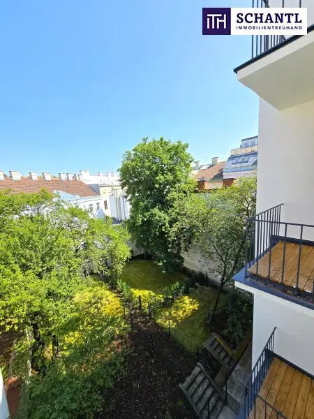 Rasenmäher statt Straßenlärm! TOP saniert + Herrlicher Eigengarten + Hofseitiger Balkon + Viel Grün + Viel Lebensqualität + Absolute Ruhelage + Ideale Raumaufteilung! Besser geht´s nicht! Nicht lange zögern...
