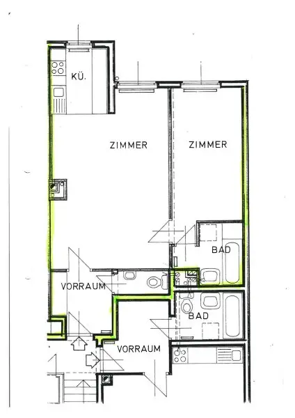 Bezaubernde 2-Zimmer-Wohnung mit KFZ-Stellplatz in Top-Lage des 4. Bezirks